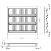 Nobilia SO-BOX 2 Cutlery Tray Width 50.9 cm Depth 46.2