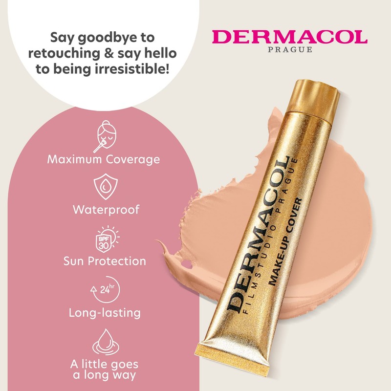 Dermacol - Mini Full Coverage Foundation 13g, Liquid Makeup Matte
