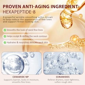 Crema Reafirmante Para Cuello Peaq, Crema Reafirmante Para Cuello Peaq Ah-8, Lociones Reafirmantes Para Piel Arrugada, Cuidado Corporal, Confort, Loci