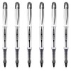 EYEYE 0.7mm Rollerball Pens Fine Point, 6 Pack of Pen