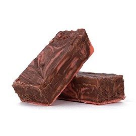 Uncle Butch's Fudge - Creamy and Smooth Cherry Chocolate - Delicious and Decadent Handcrafted Fudge (24oz)