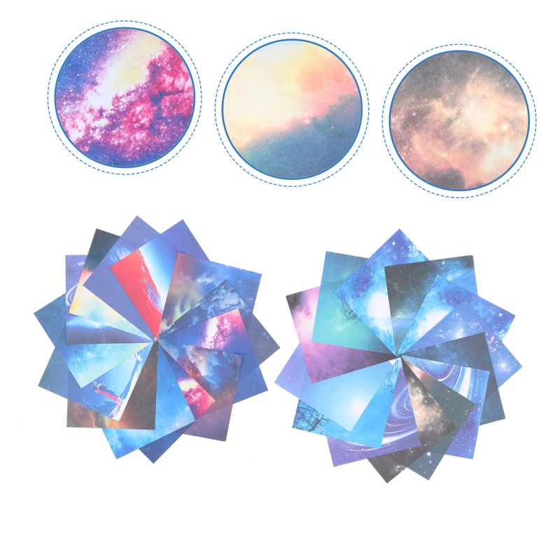 DOITOOL 100 Sheets Double Sided Origami Paper DIY Craft Paper