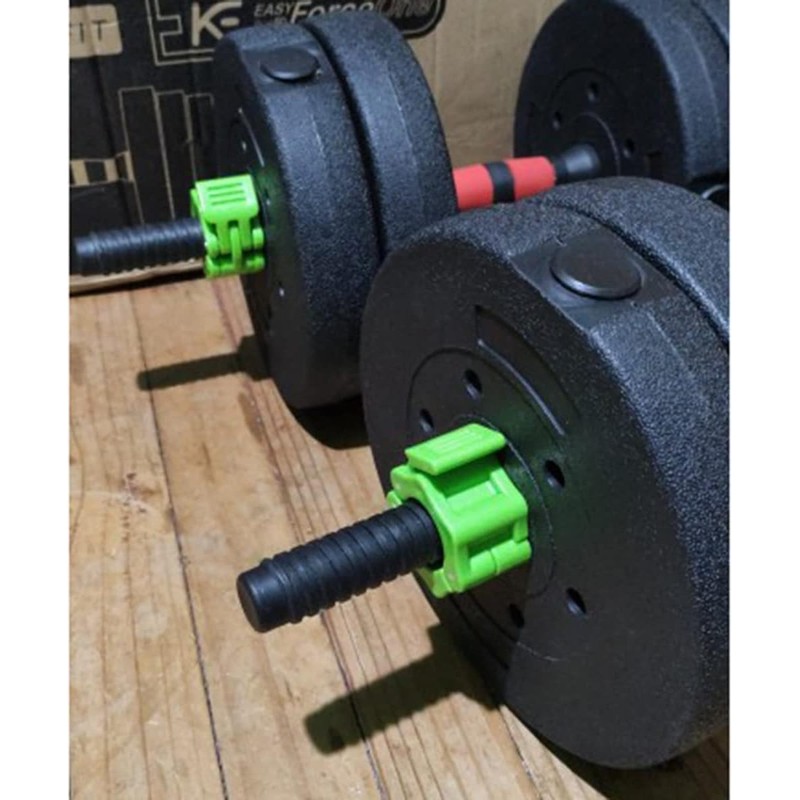 Tioamy Barbell Clamps Dumbbell Spinlock Collars Clips for Standard Weight