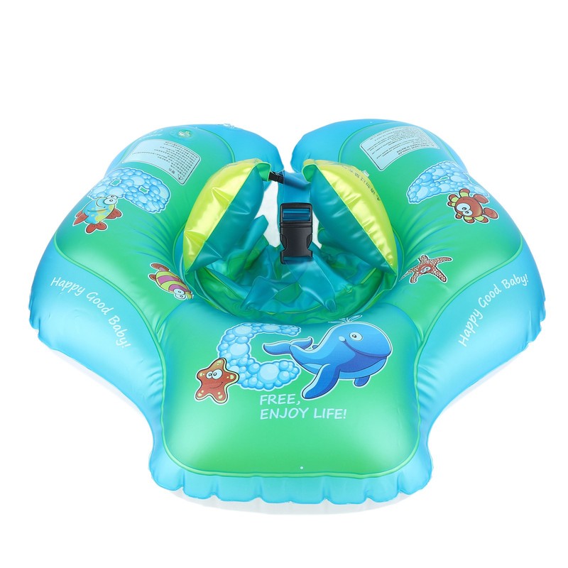 Baby Swimming Ring PVC Cartoon Inflatable Swim Float Children Anti