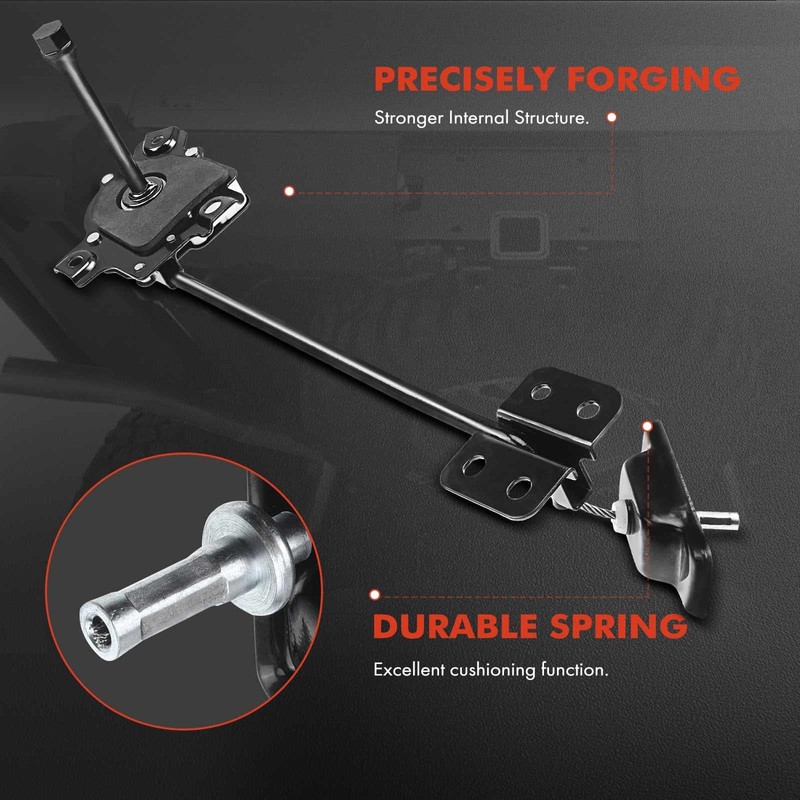A-Premium Spare Tire Hoist Wheel Winch Assembly Compatible with Hyundai