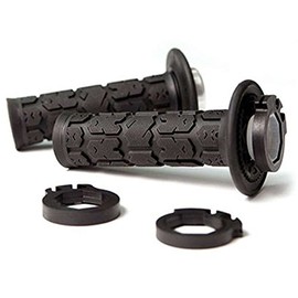 Odi MX V2 Rogue Lock-On Motocross Off-Road Hand Grips - Graphite/Model 2 Stroke 125cc / One Size