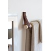 Keyaiira Genuine Leather Curtain Rod Holder urtain Rod Bracket Holders