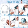 Youyole 47 Pack DIY Snow Globe Kit Includes 10 Clear