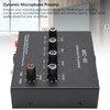 Mic Preamp Microphone Booster, Home Audio Power Amplifier with 3