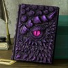 Dragon Journal Dragon Enthusiasts 3D Embossed Journal- Handcrafted Resin Dragon