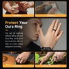 SZJCLTD 4 Pack for Oura Ring Protector/Galaxy Ring Protector, Anti-Scratch