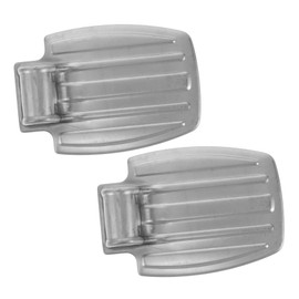 Baluue 1pair Sturdy Wheelchair Foot Installation Replacement Pedal Elevating Accessory for Enhanced Stability and Comfort Construction for Durability