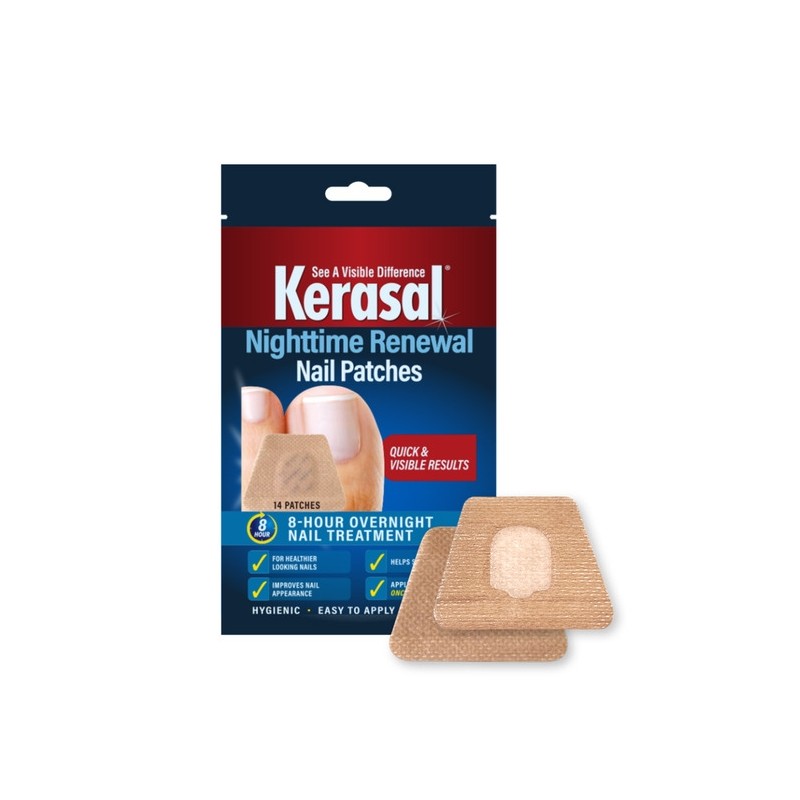 Keracell Night Time Patch 14 sheets + Keracell Nail Renewal