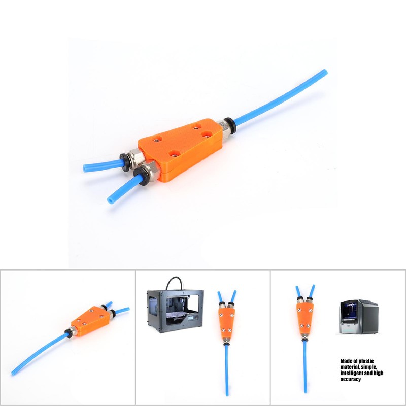 2 In 1 Out Pneumatic Connector Module 3D Printer Accessories
