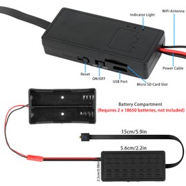 Mini Video Cameras 1080P Mini Portable Nanny Video Recorder with Motion Detection Security Cameras for Home, Office