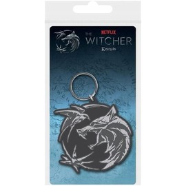 Pyramid International The Witcher Porte CLES WOLF SWALLOW Star, black, Modern