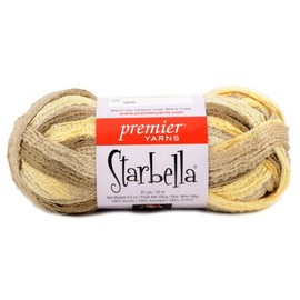 Premier Yarns Starbella 15-13 Wheat Fields 100-Percent Acrylic Yarn, 33-Yard