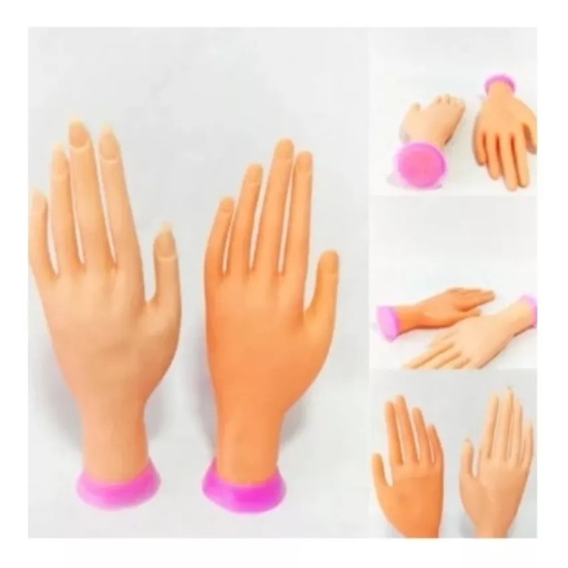 Camila Manos De Practica Para Uñas Esculturasles 3 Pz