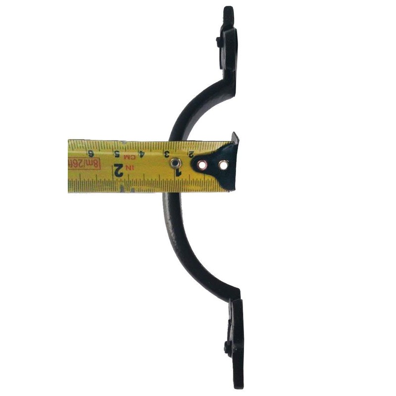 Nuvo Iron Black Antique Colonial Handle, 7"