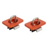 2pcs Stainless Steel Bull Ring Truck Bed Side Tie Down