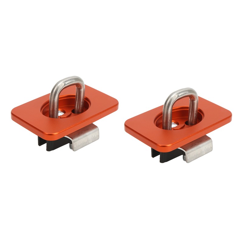 2pcs Stainless Steel Bull Ring Truck Bed Side Tie Down