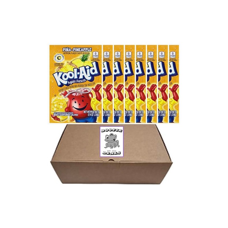 Doofie Deals Kool-Aid Drink Mix - 8 Packets (Pina Pineapple)