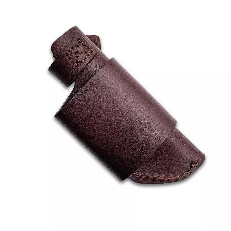 Custom Leather Scout Carry Sheath For Esee Izula Fixed Blade