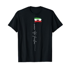 Iranian Flag Female Fist Support Women of Iran Revolution T-Shirt