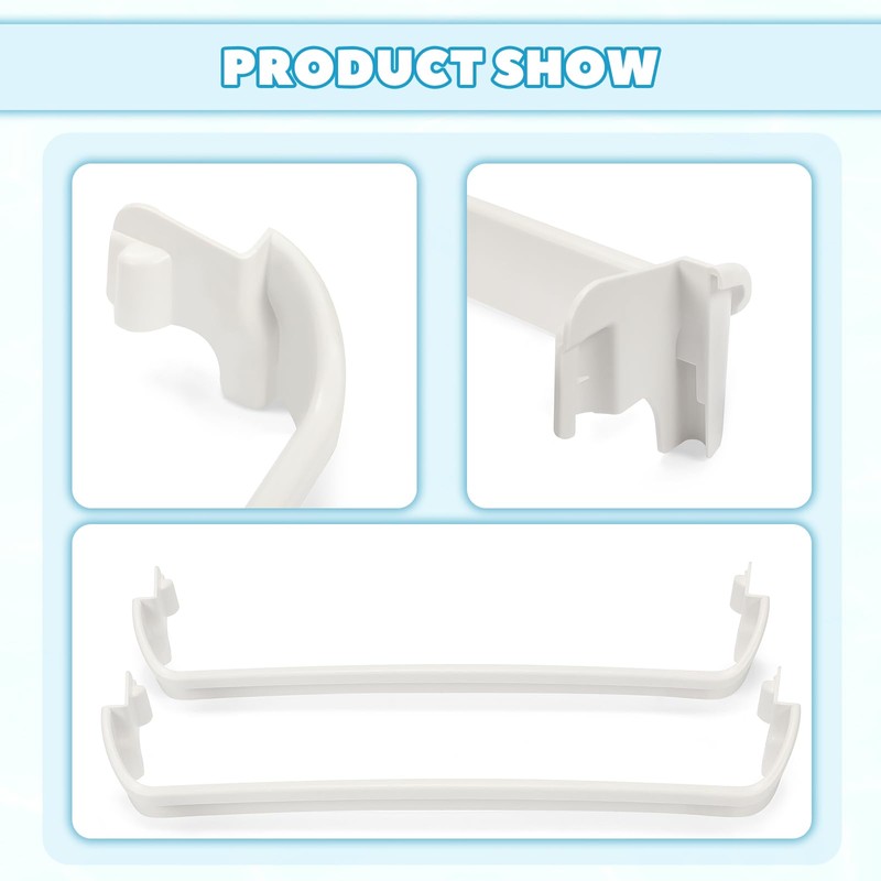 Kojem 240534701 240534901 Replacement Refrigerator Door Shelf Rail Compatible with