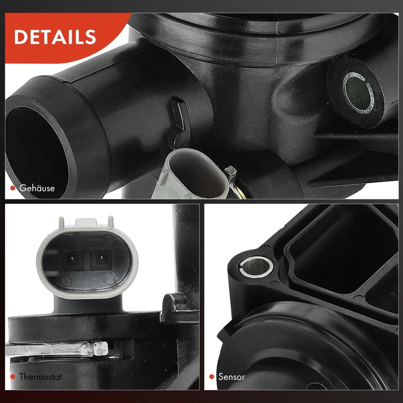 Frankberg 1 x Thermostat Opening Temperature 87 °C with Sealing