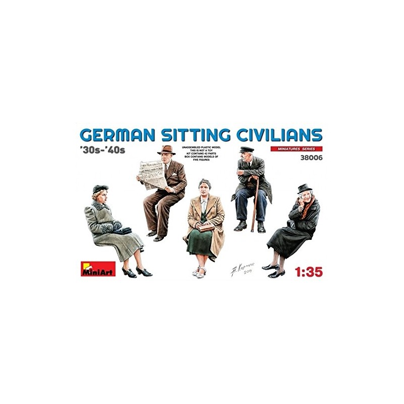 Miniart MIN38006 Model Kit, Various