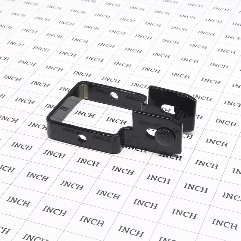 Unbranded 2" Square Steel Fence Brackets with Screws and Bolts