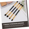 Baluue 15pcs Double-ended Eyeshadow Applicators for Easy Makeup Application Portable