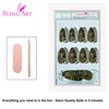 Bling Art Stilett Gold Camouflage Medium Acrylic False Nails 24 Full