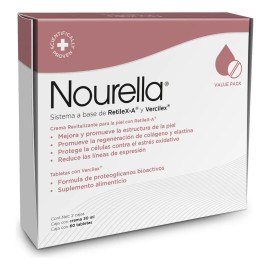 Nourella Kit Antiedad Crema 30 Ml / Caja C/60 Tabs
