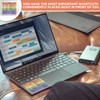SYNERLOGIC Pride Windows PC Reference Keyboard Shortcut Sticker - Laminated