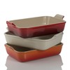 Le Creuset Stoneware Heritage Rectangular Dish, 4 qt. (12" x