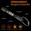 KeyUnity KF00 Titanium Mini LED Flashlight Keychain, Keychain Torch, Mini