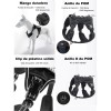 Chaleco Táctico Para Perro Grande Pechera K9 Ajustable