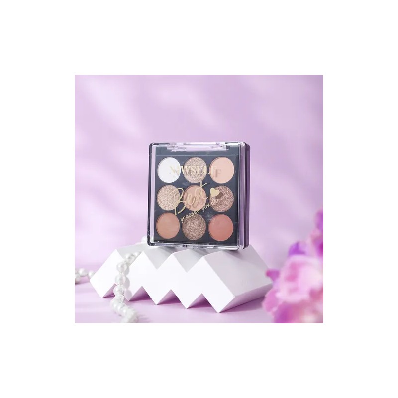 Paleta De Sombras, Rubor Y Polvo Compacto 3 In 1