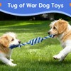 wodoca Dog Rope Toys 4 Pack, Puppy Teething Cotton Knot