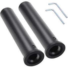 Venbytech for Olympic Adapter Sleeve 8 Inch,Converts 1 Inch Standard Weight Plate Posts to 2 I