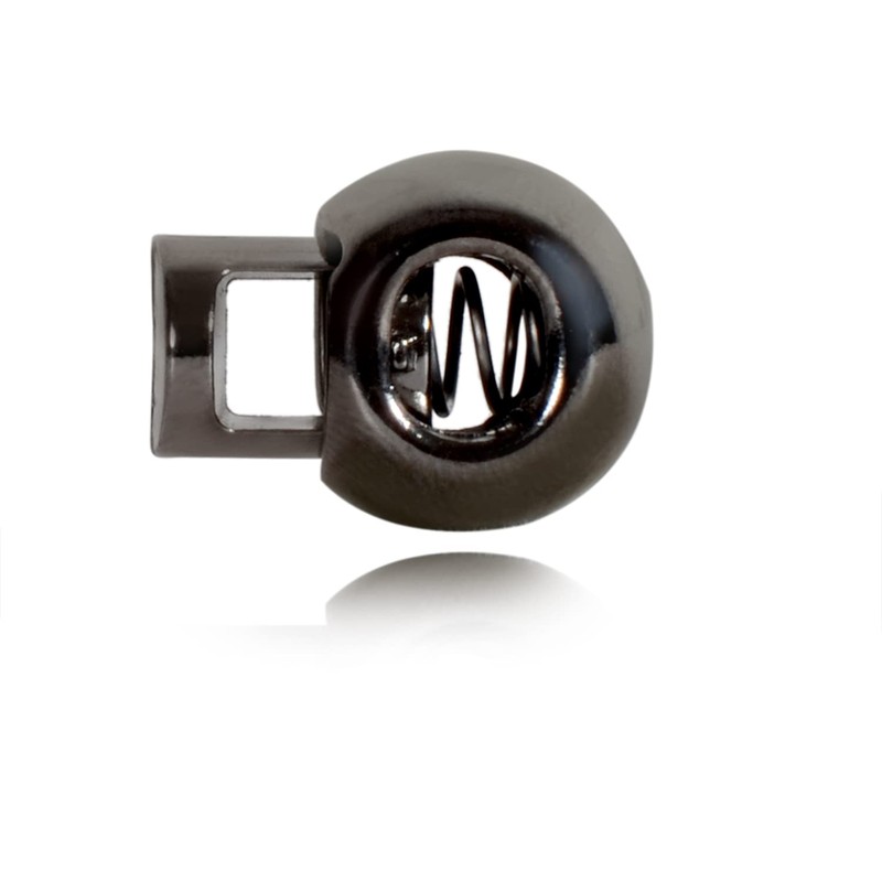 WedDecor Metal Push Button Twin Hole Cord Lock Spring Loaded