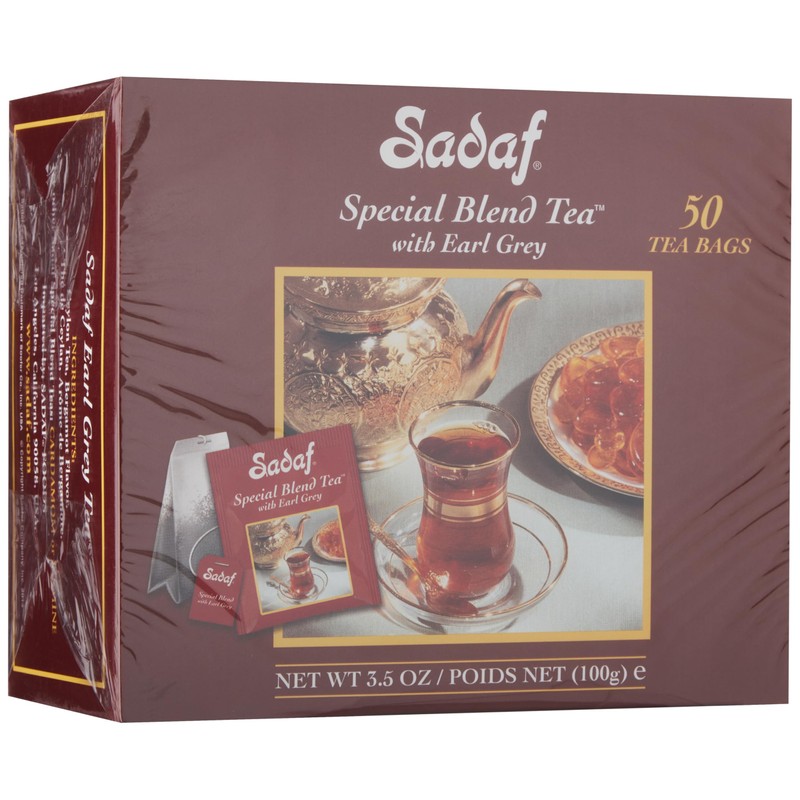 Sadaf Earl Grey Tea Bags | Special Blend Earl Grey