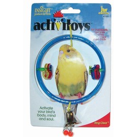 JW Insight Clear Ring Bird Perch Clear Ring Bird Perch - Pack of 22