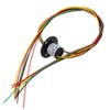 Comidox 12.5mm 300Rpm 6 Wires CIRCUITSx2A Capsule Electrical Slip Ring
