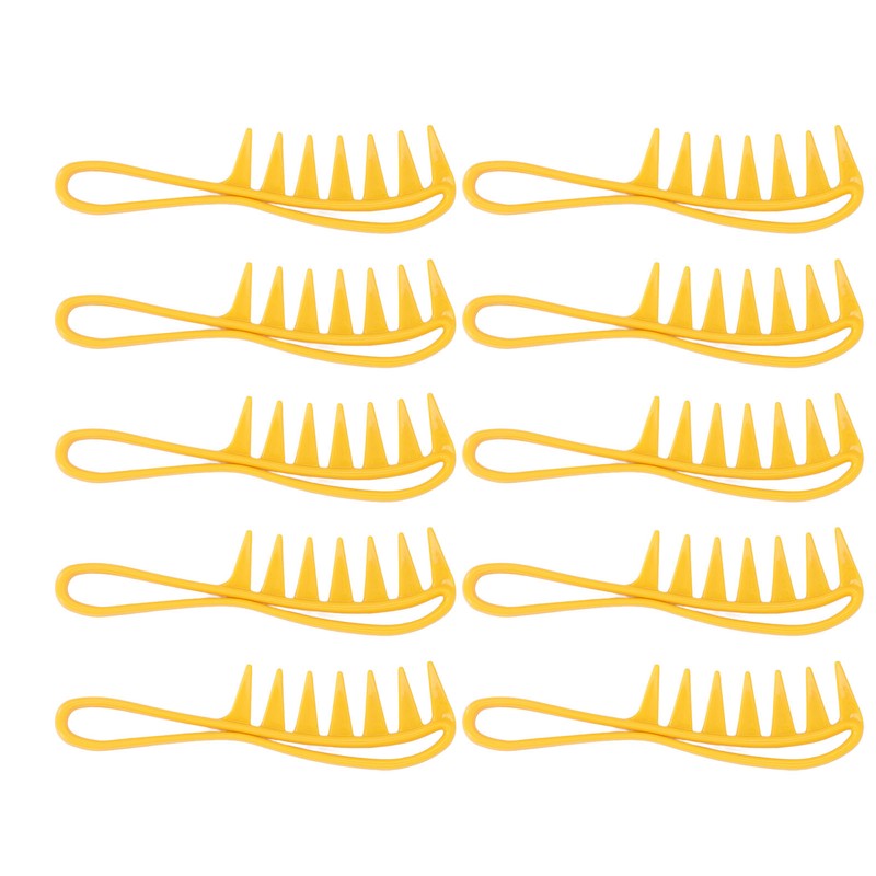10pcs Wide Tooth Comb Large Texture Combs Wide Tooth Curl