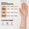 MAMISON 3 Pairs Colorful Reusable Waterproof Household Dishwashing Cleaning Rubber