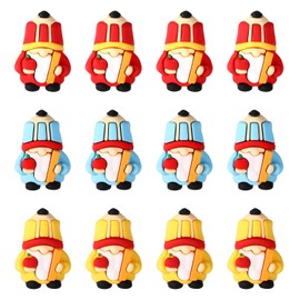 Lyreh 12pcs Mini Back to School Gnomes, 3 Colors PVC Material Tiny Small Miniature School Gnomes for Classroom Decoration Teacher Appreciation Gifts Hide and Seek