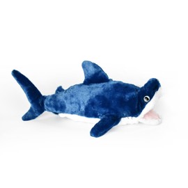 The Petting Zoo Mako Shark, Hand Puppet Realistic, Stuffed, Soft, Toy, Kids, Gift, 20" PZ041